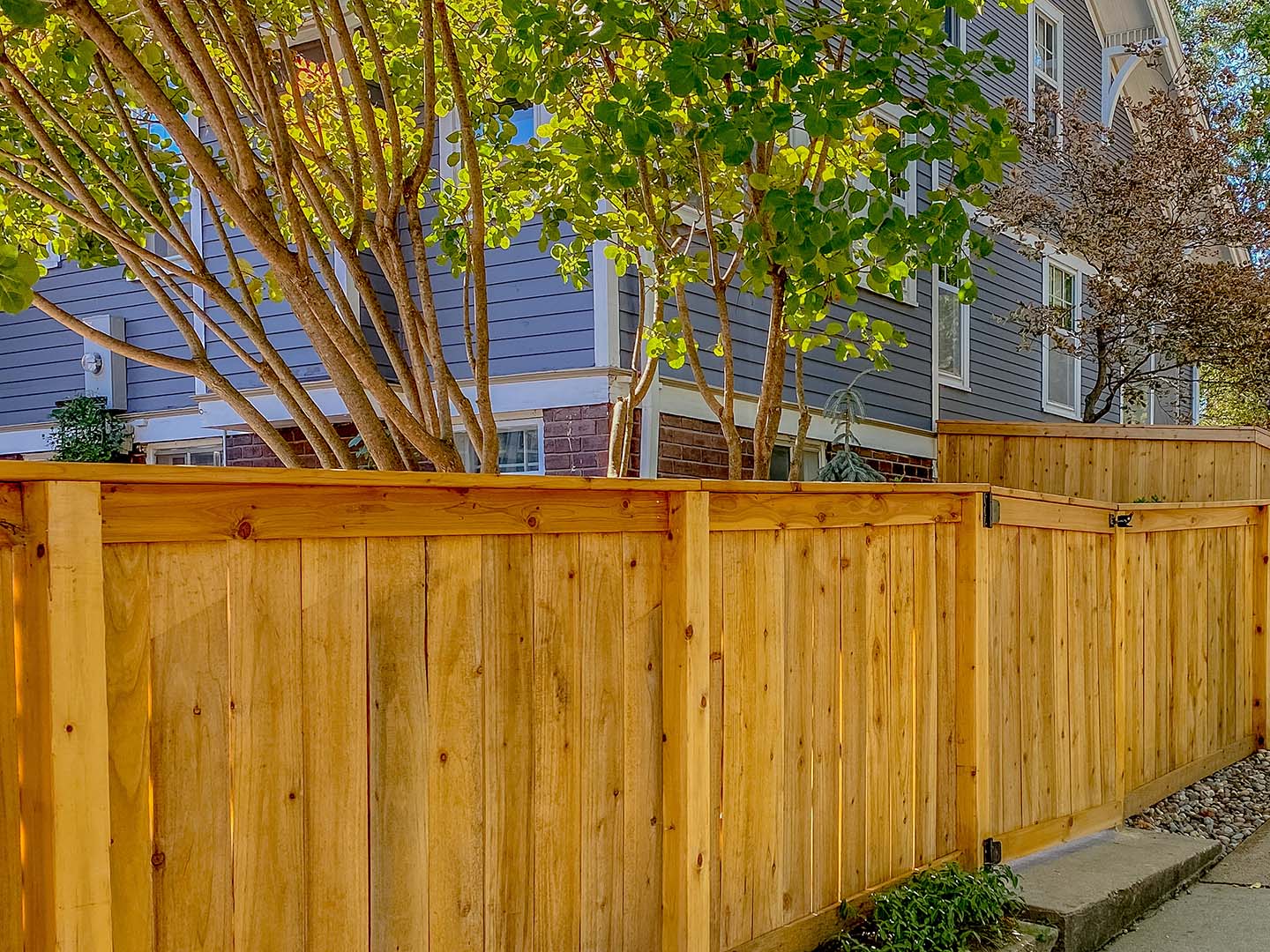 Photo of a Cedar Falls IA wood fence