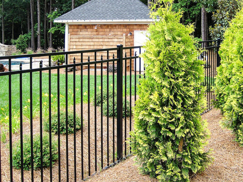 Residential Aluminum Fence - Cedar Valley