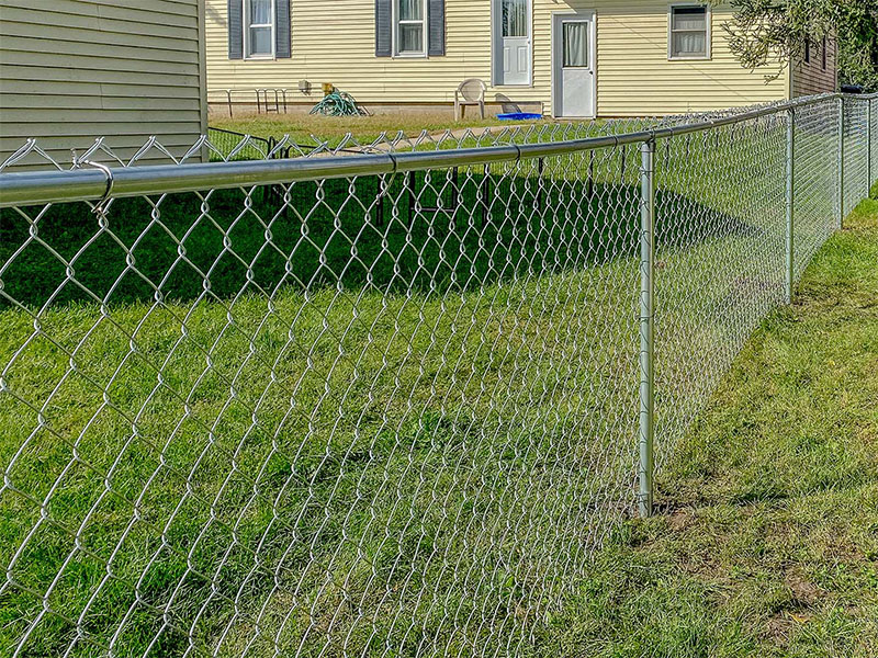 Residential Chain Link Fence - Cedar Valley
