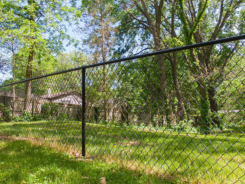 Chain Link Security Fencing in Cedar Valley