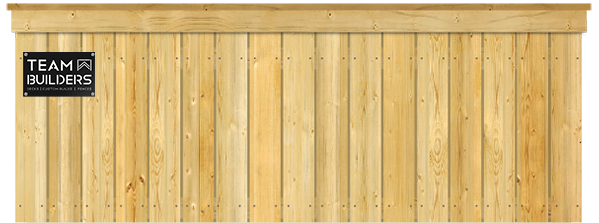 Cap and Trim - Wood Fence Option