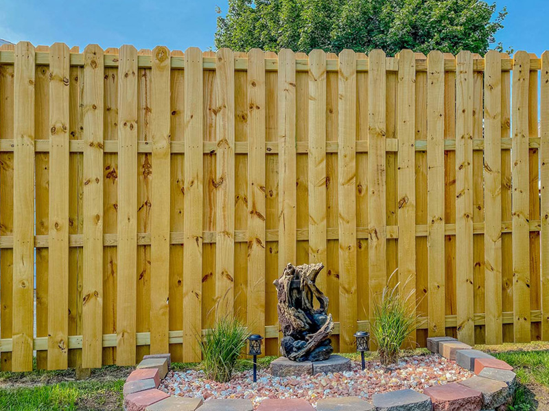 Residential fence installation in Cedar Falls, Iowa