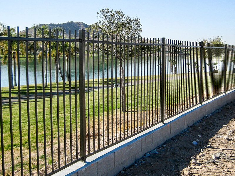 Ornamental Steel fence options in the cedar-falls-iowa area.