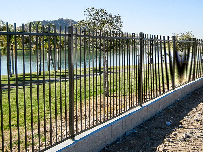 Ornamental Steel fence options in the reinbeck-iowa area.